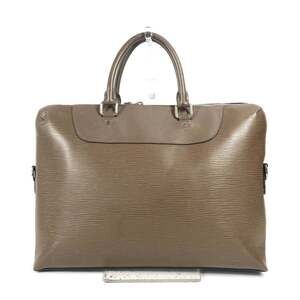 LOUIS VUITTON Authentic Brown Leather Tote Bag